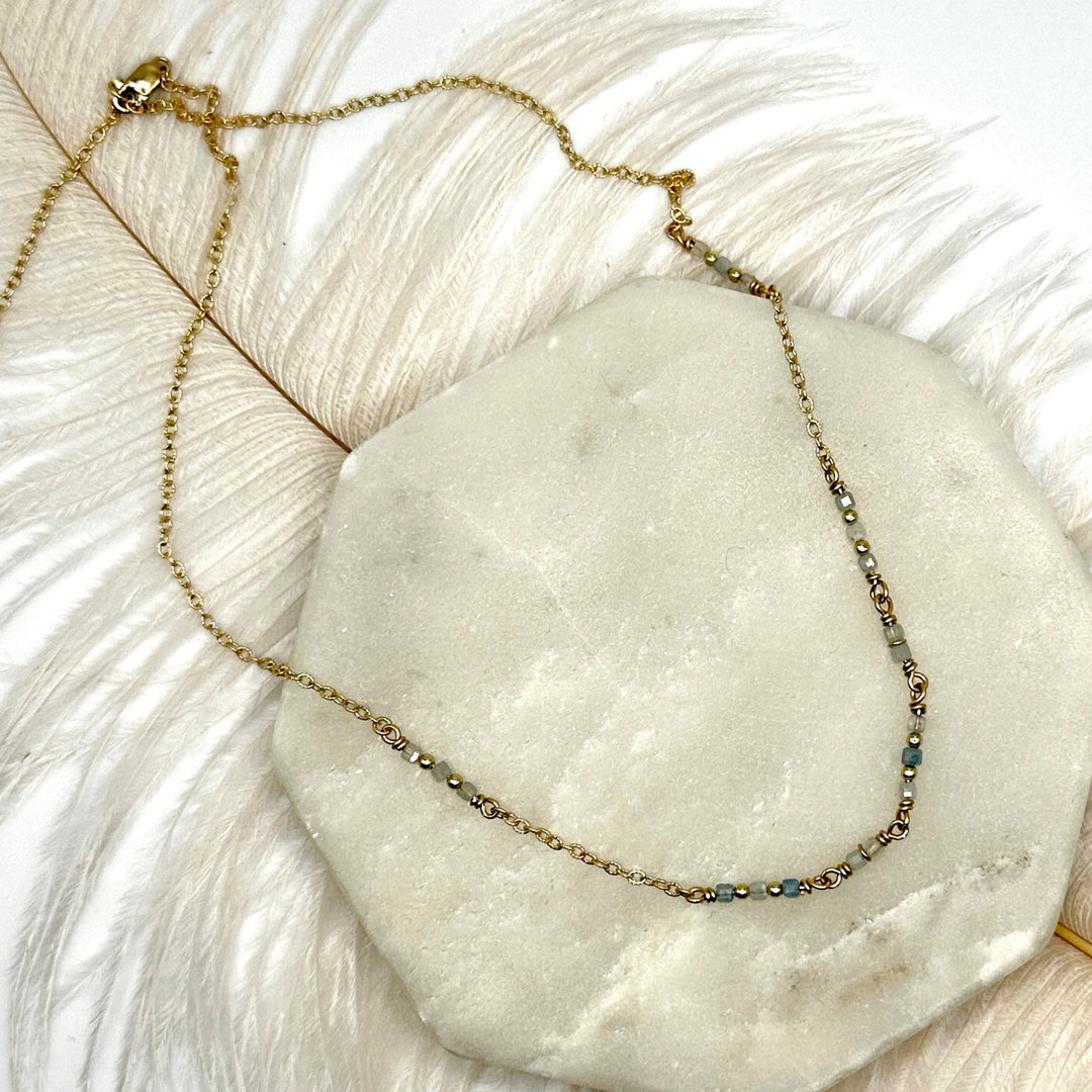 Necklace Aquamarine Dreams Necklace The forEVER Jewelry